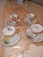 Vintage Kopjes en Schotels met Bloemenmotief, Ophalen, Zo goed als nieuw, Overige stijlen, Kop(pen) en/of Schotel(s)