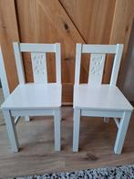 Ikea KRITTER kinder stoeltjes wit 2x, Ophalen, Gebruikt, Stoel(en)