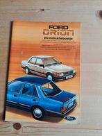 Construktie en handleidingboekjes van Ford Orion incl., Ophalen of Verzenden