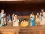 Kerstgroep jaren 60/ gips., Antiek en Kunst, Antiek | Religie, Ophalen of Verzenden