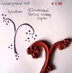 Achtergrond 248 EZ-mounted stempel, Hobby en Vrije tijd, Stempelen, Ophalen of Verzenden, Zo goed als nieuw, EZ-mounted stempel