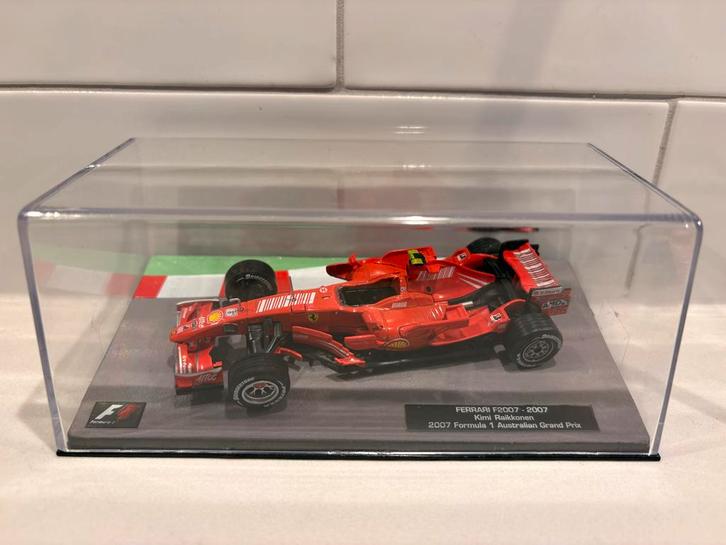 Ferrari F2007 Kimi Raikkonen - Australië GP 2007, Hobby en Vrije tijd, Modelauto's | 1:18, Zo goed als nieuw, Auto, Overige merken