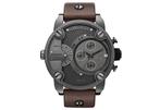 Diesel DZ 7258 “Little Daddy” – Stoere XXL chronograaf, Overige merken, Leer, Staal, Polshorloge