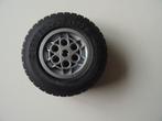 6 technic Lego wielen met metallic velgen, Ophalen of Verzenden, Zo goed als nieuw, Losse stenen, Lego