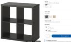 IKEA KALLAX black shelves, Ophalen, Overige materialen, Gebruikt, Minder dan 100 cm
