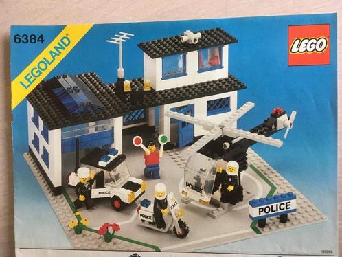 Lego set 6384 Politiebureau., Kinderen en Baby's, Speelgoed | Duplo en Lego, Zo goed als nieuw, Lego, Complete set, Ophalen of Verzenden