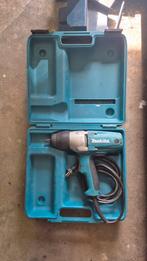 Makita TW0350 Slagmoersleutel met Koffer, Gebruikt, Variabele snelheid, Overige typen, Ophalen of Verzenden