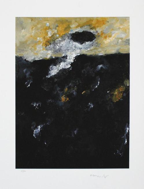 Armando A'dam(1929)Giclee op Papier"Onheilspellende" Ges Gen, Antiek en Kunst, Kunst | Litho's en Zeefdrukken, Ophalen of Verzenden
