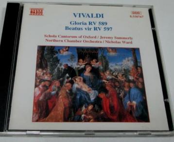 CD Vivaldi Gloria RV 589, Beatus Vir, RV 597 beschikbaar voor biedingen