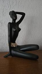 Prachtige naaktfiguur van keramiek uit de jaren '50, Antiek en Kunst, Ophalen