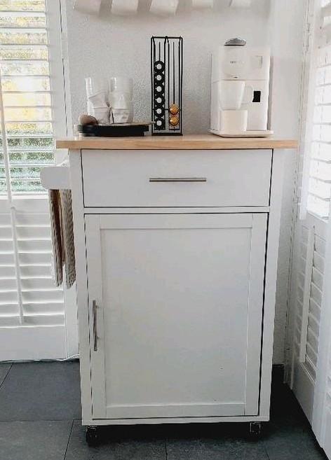 Keukentrolley, Huis en Inrichting, Keuken | Keukenelementen, Minder dan 100 cm, 50 tot 100 cm, 25 tot 50 cm, Wit, Ophalen