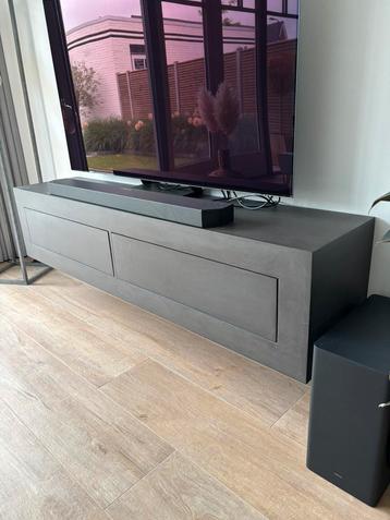 Tv meubel betonlook 180 x 40 x 40