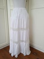 Geisha nieuwe witte hippie maxi rok met kant, maat S 36, Kleding | Dames, Geisha, Wit, Nieuw, Ophalen of Verzenden