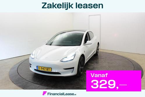 Tesla Model 3 Standard RWD Plus 60 kWh SOH 94% LFP 100% lade, Auto's, Tesla, Bedrijf, Lease, Financial lease, Model 3, ABS, Adaptive Cruise Control