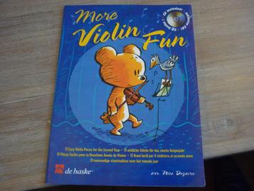 Dinie Goedhart: More Violin Fun - 15 eenvoudige vioolstukken