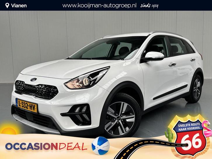 Kia Niro 1.6 GDi Hybrid DynamicLine met Trekhaak, Auto's, Kia, Bedrijf, Te koop, Niro, ABS, Achteruitrijcamera, Adaptive Cruise Control