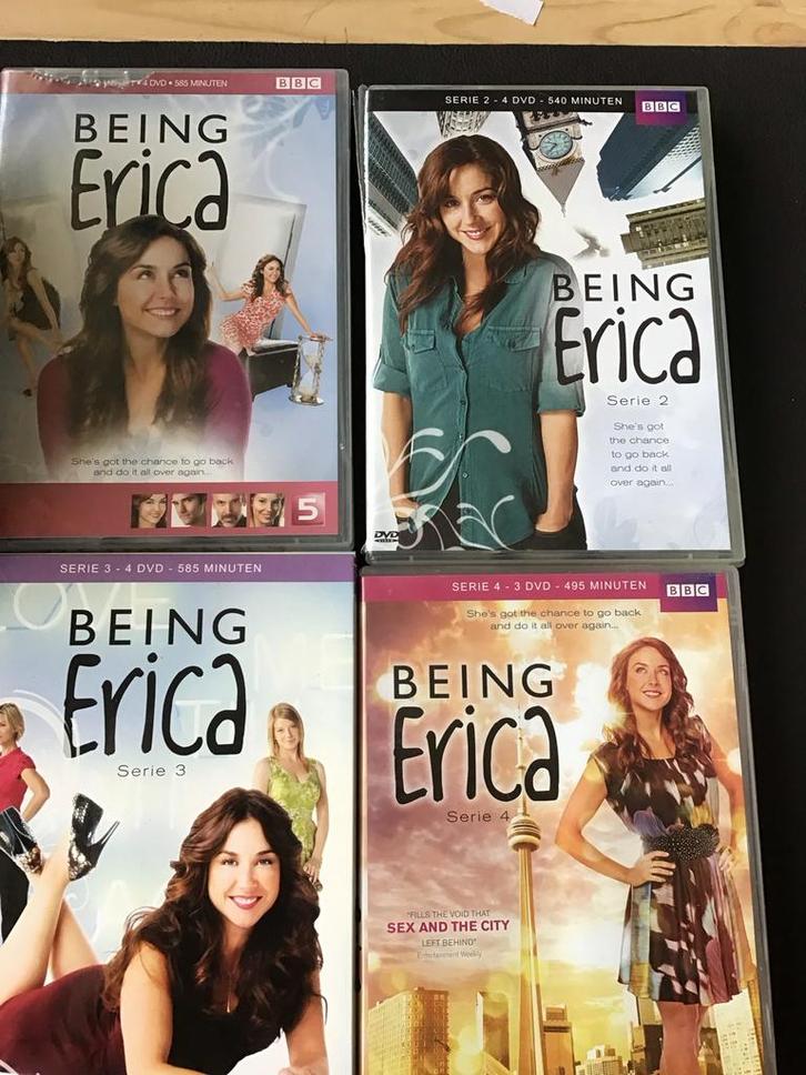 Being Erica DVD Boxset - Seizoenen 1-4, Cd's en Dvd's, Dvd's | Tv en Series, Zo goed als nieuw, Drama, Boxset, Vanaf 12 jaar, Ophalen of Verzenden