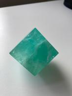 Groene Fluoriet Kubus - Woondecoratie Edelsteen, Ophalen of Verzenden