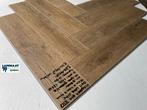 50,33m2 Visgraat Pvc click Bruin Salt Lake 32pak : €1195, Nieuw, Ophalen of Verzenden, Visgraat Pvc click vloeren, Laminaat