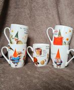 5 Rien Poortvliet mokken, Ophalen of Verzenden, Zo goed als nieuw, Overige stijlen, Kop(pen) en/of Schotel(s)