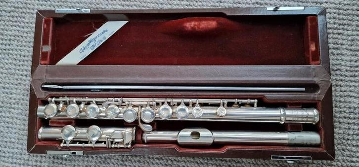 Miyazawa ms95s met yamaha kop, Muziek en Instrumenten, Blaasinstrumenten | Dwarsfluiten en Piccolo's, Gebruikt, Ophalen of Verzenden