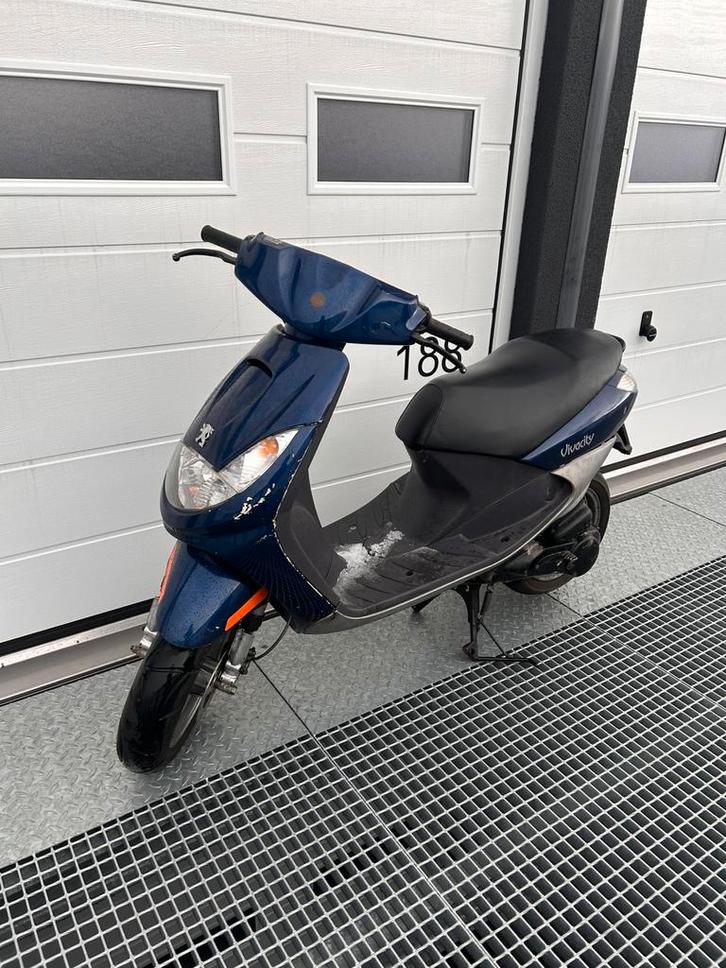Peugeot Vivacity 70cc - Snorplaat, Fietsen en Brommers, Scooters | Peugeot, Zo goed als nieuw, Vivacity, Maximaal 25 km/u, Tweetakt
