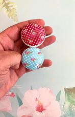 Lade knoppen rood, lichtblauw en roze bloemen 🌺🌸, Antiek en Kunst, Ophalen of Verzenden