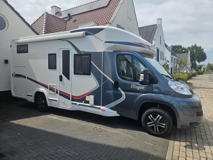 Challenger Mageo 294 XXL garage / 28300 km / 5 gordels, Caravans en Kamperen, Campers, Particulier, tot en met 5, Half-integraal