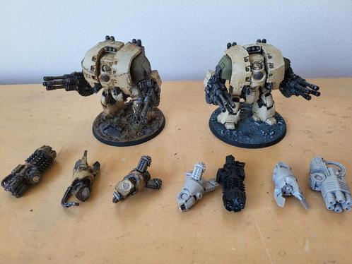 2 x Leviathan Siege dread (Death Guard), Hobby en Vrije tijd, Wargaming, Gebruikt, Figuurtje(s), Ophalen of Verzenden