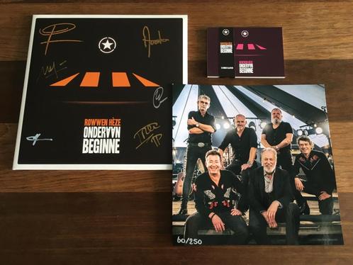 Vinyl LP Rowwen Heze Onderaan Beginne GESIGNEERD + EXTRAS, Cd's en Dvd's, Vinyl | Nederlandstalig, Nieuw in verpakking, Streekmuziek