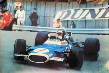 Foto - poster Jackie Steward GP Monaco 1969 beschikbaar voor biedingen