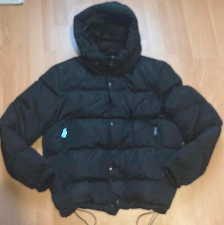 Malelion zwarte winterjas maat m, Kleding | Heren, Jassen | Winter, Zo goed als nieuw, Zwart, Ophalen of Verzenden