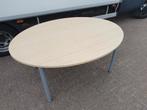 Ovale vergadertafel / bureautafel / kantinetafel 180x120, VST, Ophalen of Verzenden, Zo goed als nieuw, Industriestraat 5