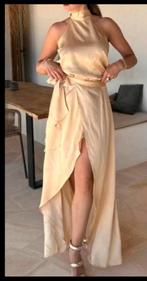 2 delig set. De Lemon, goud JoshV, Josh V rok (M) en top (S), Ophalen, Overige typen, Beige, Nieuw