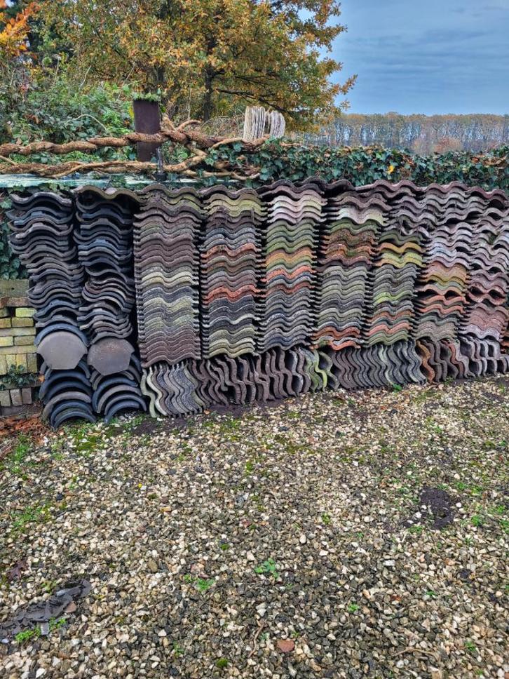 Sneldek Dakpannen - Ruilen voor Chocolade!, Doe-het-zelf en Verbouw, Dakpannen en Dakbedekking, Gebruikt, Dakpannen, Steen of Klei