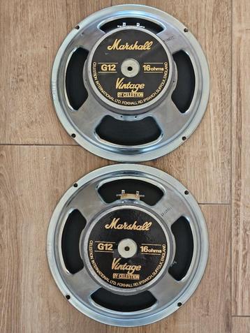 2x Celestion G12 Vintage 30 16 Ohm Brits UK 1999 Nette Staat beschikbaar voor biedingen