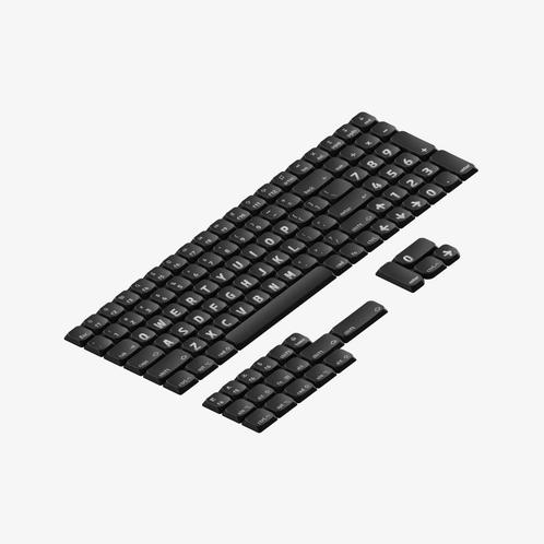 Nuphy Canopus Shine-through Low-profile keycaps, Computers en Software, Toetsenborden, Nieuw, Qwerty, Bedraad, Ophalen