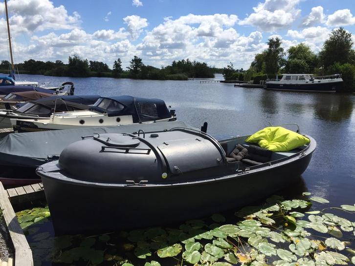 Tk elektrische reddingssloep 4.2kw inruil mogelijk, Watersport en Boten, Sloepen, Gebruikt, 10 tot 30 pk, 6 meter of meer, Binnenboordmotor