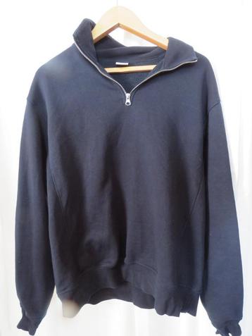 blauwe sweater  korte rits mt L Zara beschikbaar voor biedingen