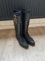 Mooie SuperTrash zwarte laarzen maat 36, Kleding | Dames, Schoenen, Verzenden, Zo goed als nieuw, Zwart, Hoge laarzen