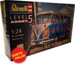 Volkswagen T1 Samba Bus Flower Power Revell 1/24, Hobby en Vrije tijd, Modelbouw | Auto's en Voertuigen, Auto, Revell, Groter dan 1:32