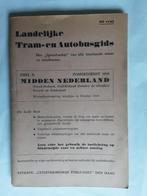 LANDELIJKE TRAM- EN AUTOBUSGIDS DEEL 2,MIDDEN NED.ZOMER 1949, Ophalen of Verzenden, Gebruikt, Bus of Metro, Boek of Tijdschrift