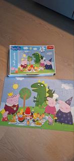 Peppa Pig Puzzel - Trefl - 24 Stukjes, Ophalen of Verzenden, 10 tot 50 stukjes, Gebruikt, 2 tot 4 jaar