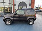 Suzuki JIMNY 1.3 Exclusive 4X4 LEDER STOELVERWAMING AIRCO, Auto's, Gebruikt, Euro 6, Bruin, 4 stoelen