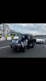 Daihatsu Hijet 1000 Pick-up 1993 kieper, Auto's, Bestelauto's, Achterwielaandrijving, Daihatsu, Zwart, Handgeschakeld