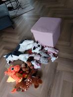 10 knuffels met gratis poef, Ophalen, Gebruikt, Overige typen