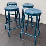 Ikea RÅSKOG barkruk, blauw, 63 cm, 4 stuks, Ophalen, Minder dan 50 cm, Blauw, Zo goed als nieuw