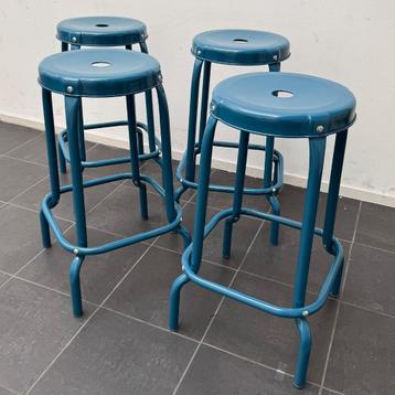 Ikea RÅSKOG barkruk, blauw, 63 cm, 4 stuks beschikbaar voor biedingen