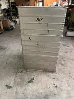 Aluminium stapel kratten, Doe-het-zelf en Verbouw, Kratten en Dozen, Ophalen, Gebruikt, 60 cm of meer, Krat