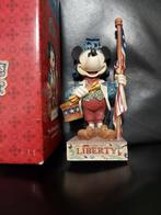 Jim Shore Disney Traditions Mickey Mouse USA, Verzamelen, Ophalen, Mickey Mouse, Zo goed als nieuw, Beeldje of Figuurtje
